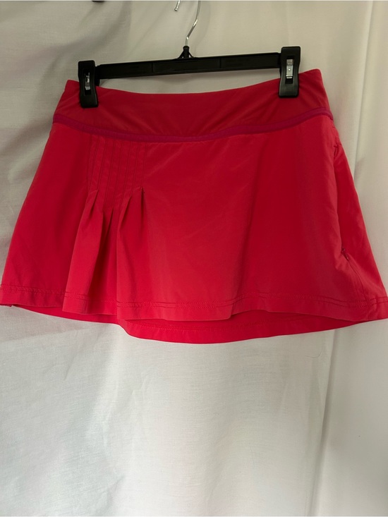 Title nine Dresses & Skirts - Title Nine Red Athletic/Tennis Skirt with Attached Spandex, Zip Pocket. Medium